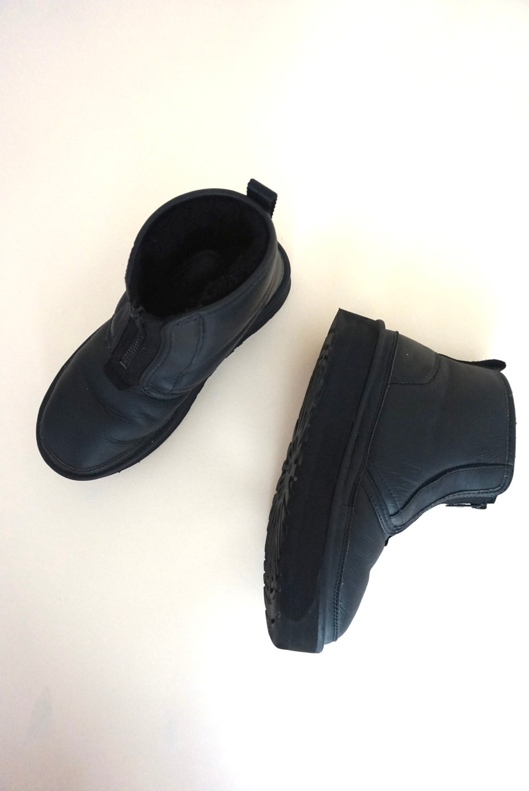 Ugg Black " Neumel" Platform Booties - Size 8