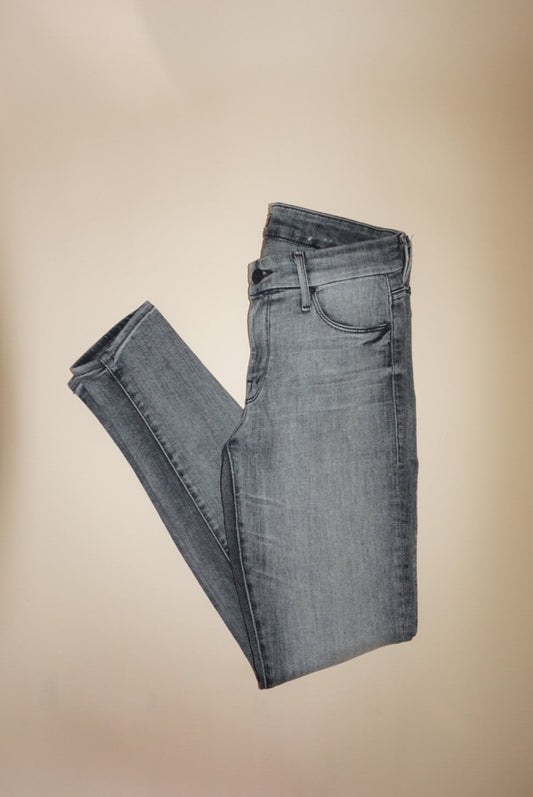Mother Grey Jeans "The Looker" - Size 28