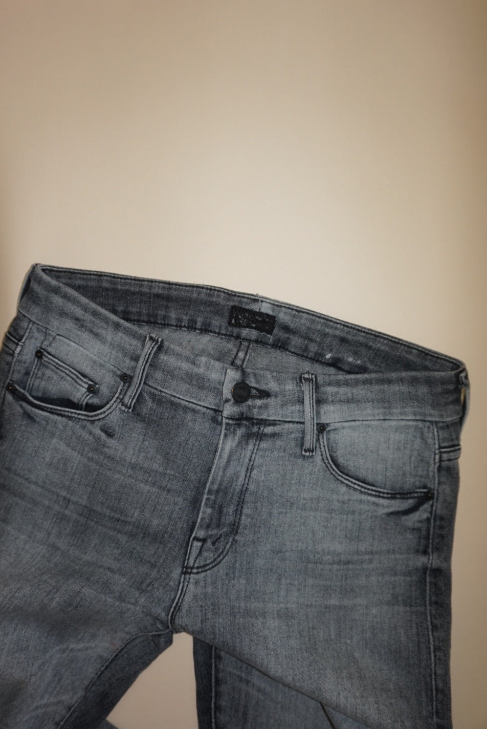 Mother Grey Jeans "The Looker" - Size 28