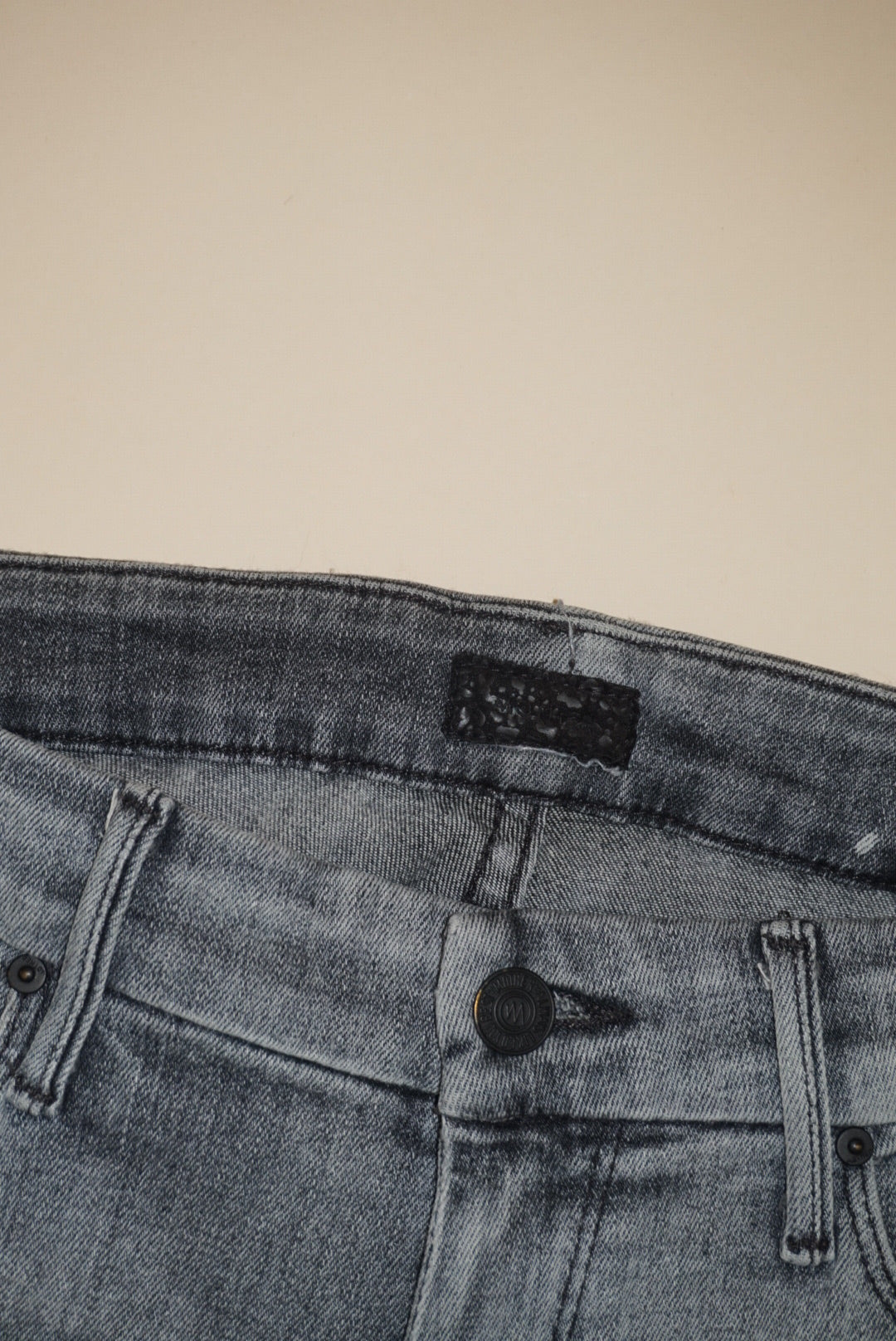 Mother Grey Jeans "The Looker" - Size 28