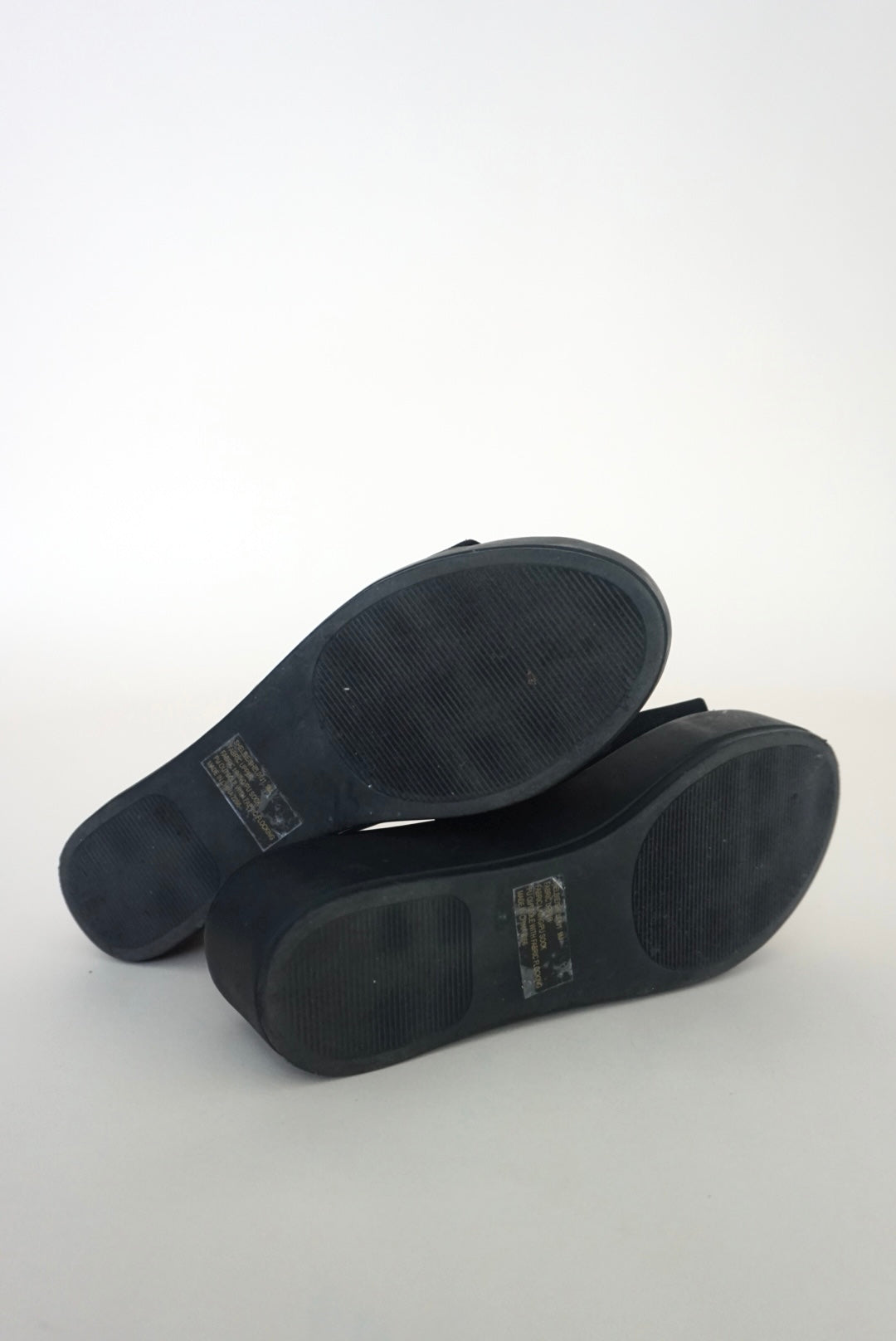 “Steve Madden” Madden Girl “Shelbie” Y2K Platform Black Sandals - Size 9