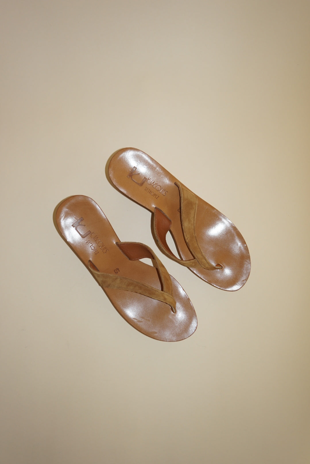 “K. Jacques” Cork Platform “Diorite” Sandals - Size 40