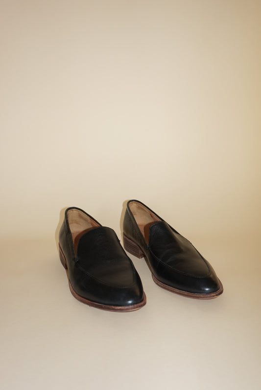 Madewell Black The Frances Loafers NWOT- Size 9