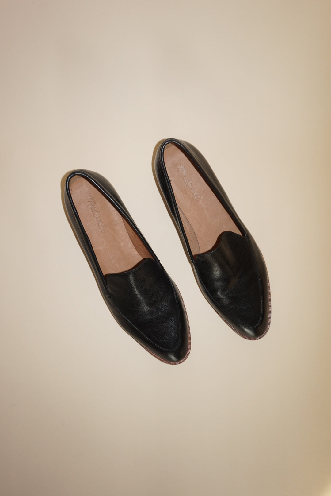 Madewell Black The Frances Loafers NWOT- Size 9