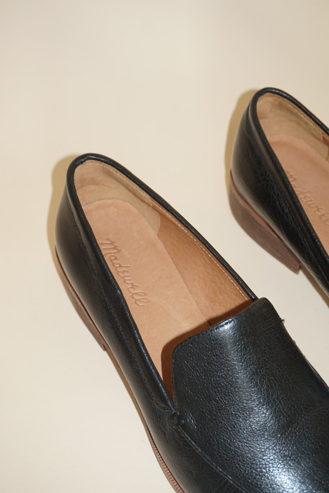 Madewell Black The Frances Loafers NWOT- Size 9