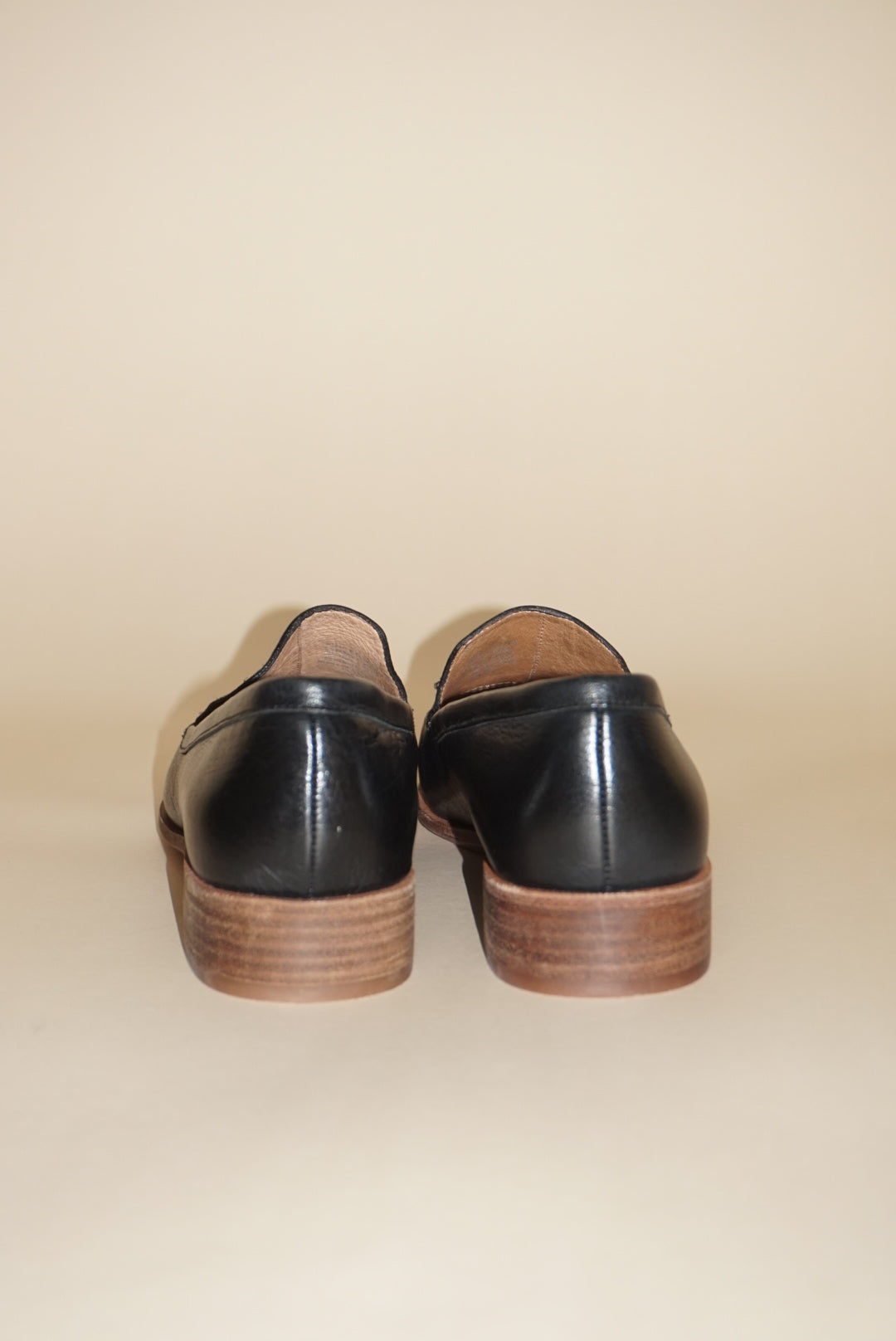 Madewell Black The Frances Loafers NWOT- Size 9