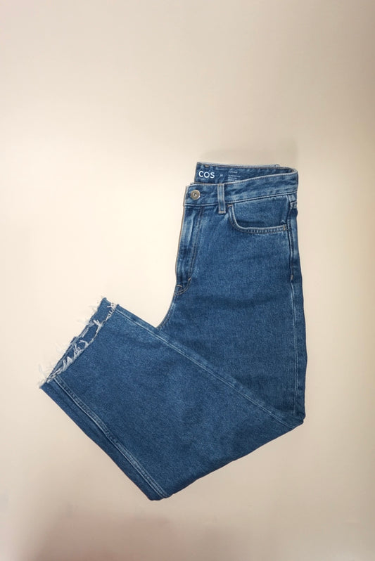 “COS” Medium Wash Tapered Jeans - Size 26