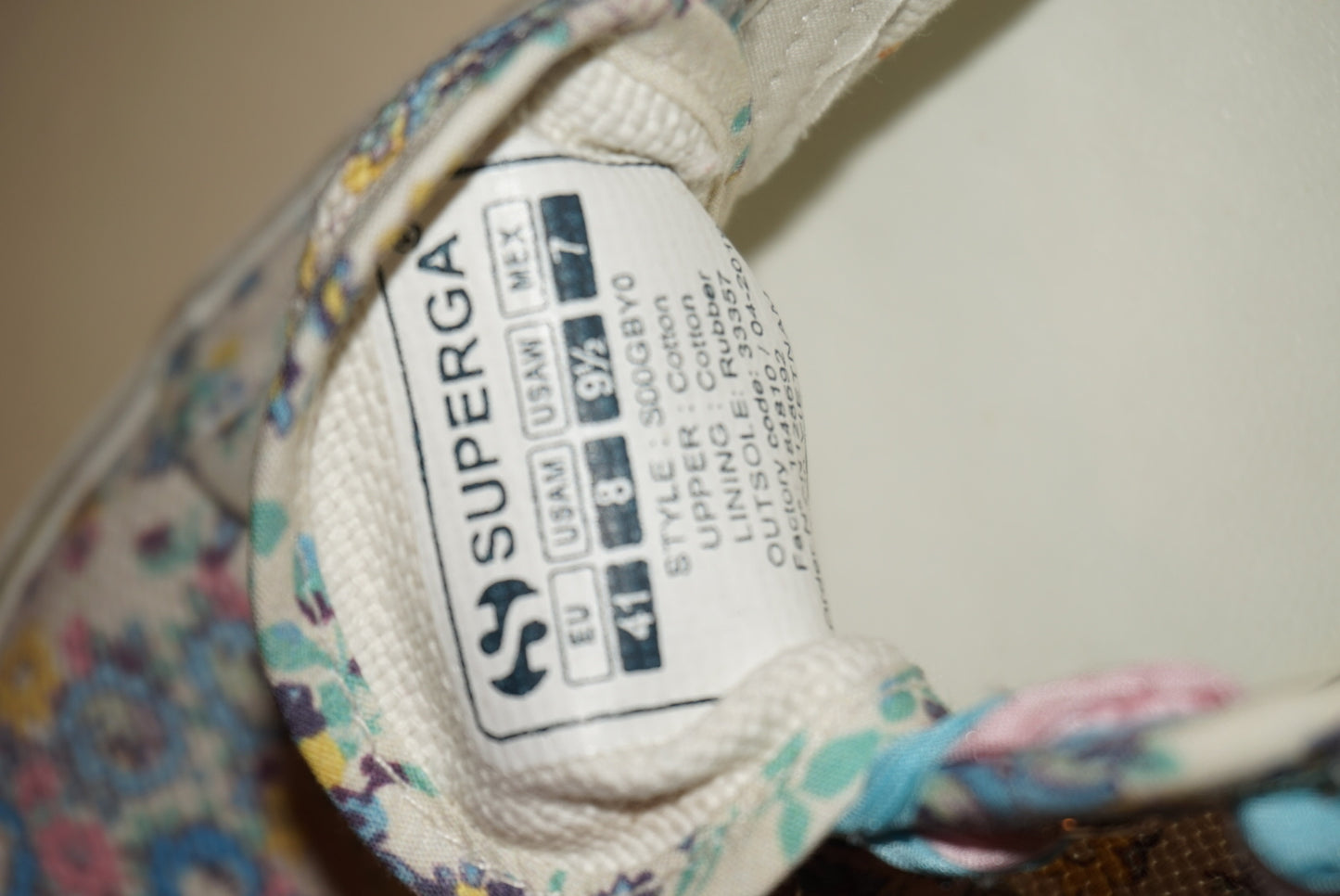 Superga x LoveShackFancy 2750 Flower Sneakers - Size  41