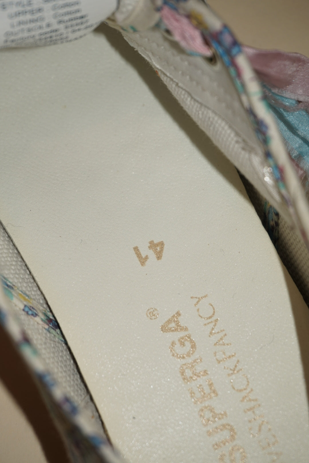 Superga x LoveShackFancy 2750 Flower Sneakers - Size  41