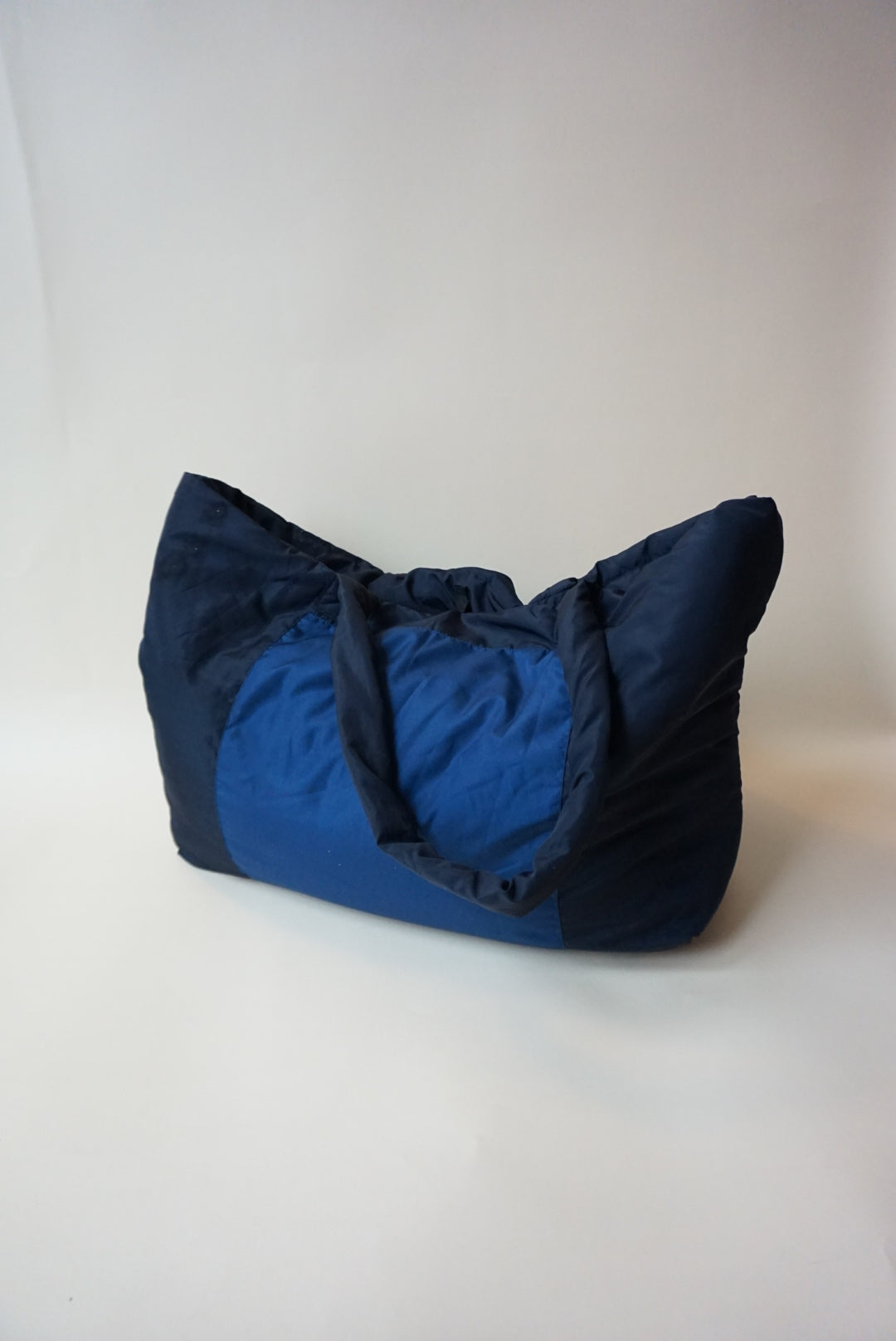 "Max Mara" Navy/Black Nylon Tote NWT