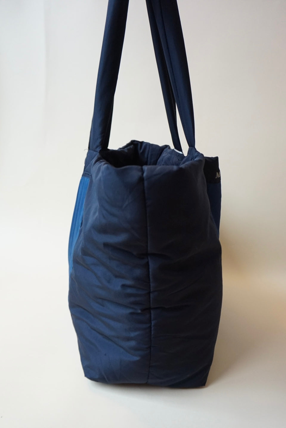 "Max Mara" Navy/Black Nylon Tote NWT
