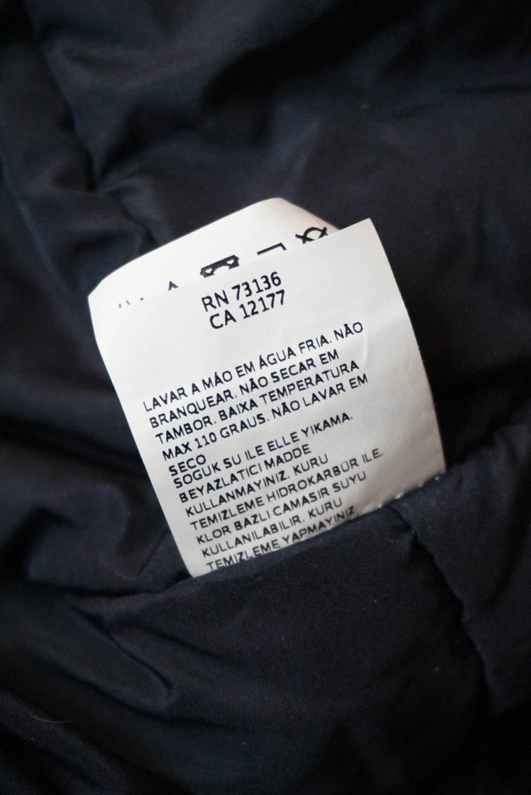 "Max Mara" Navy/Black Nylon Tote NWT