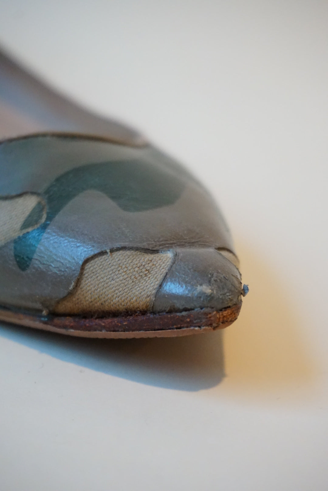 Valentino Garavani Camo Rockstud Flats - Size 37.5