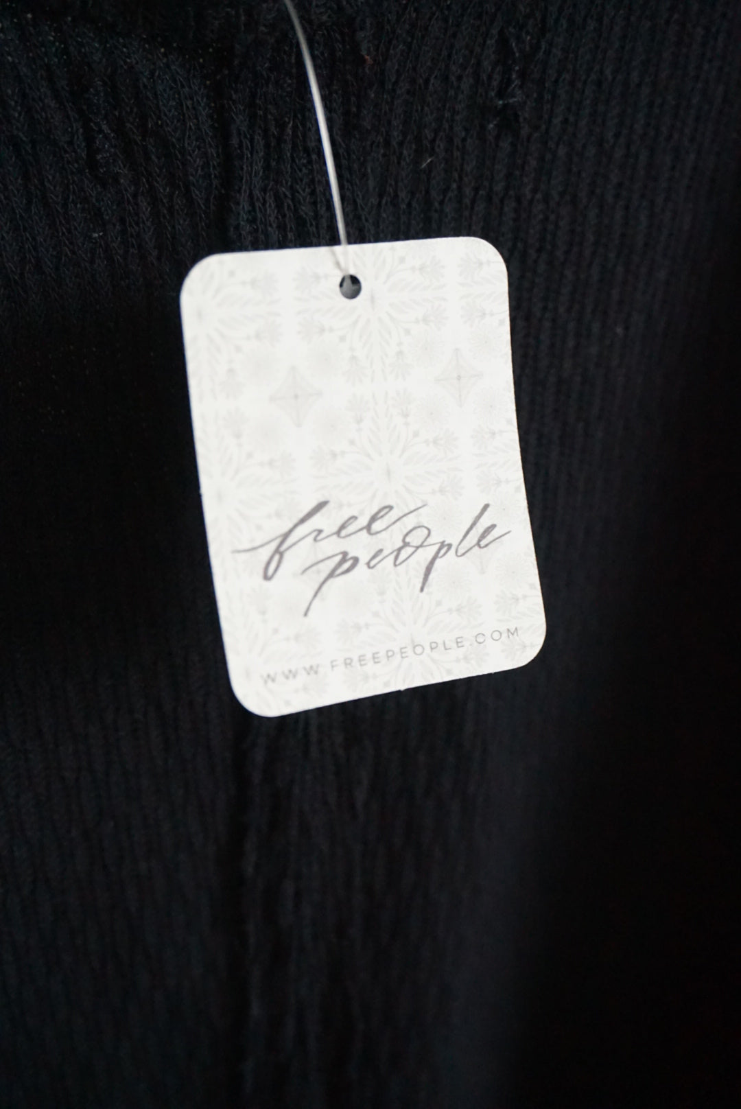 Free People Cotton Asymmetrical Textured Tank NWT - Size XS