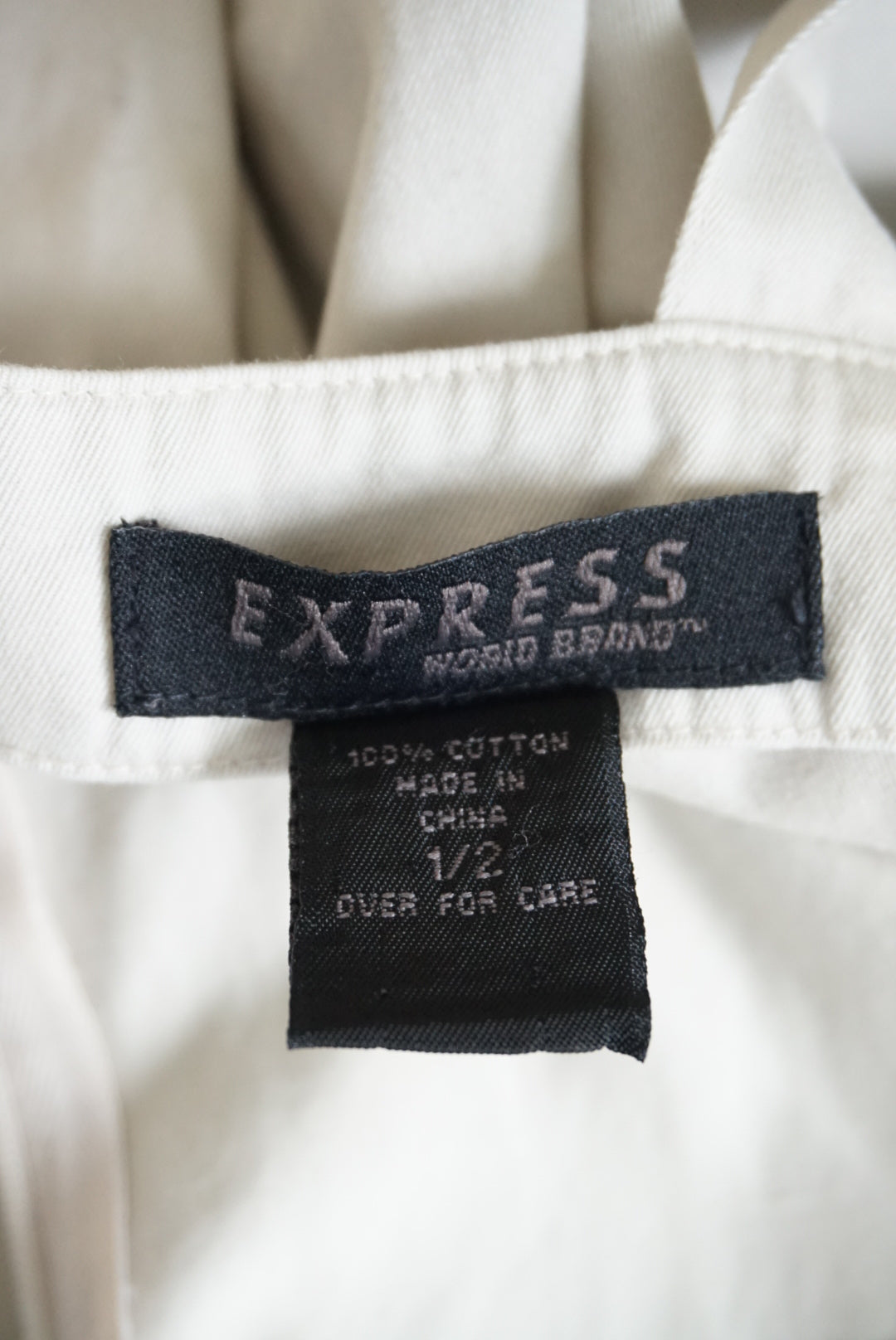 Vintage Express World Brand Khaki Y2K Cargo Maxi Dress - Size 0-2