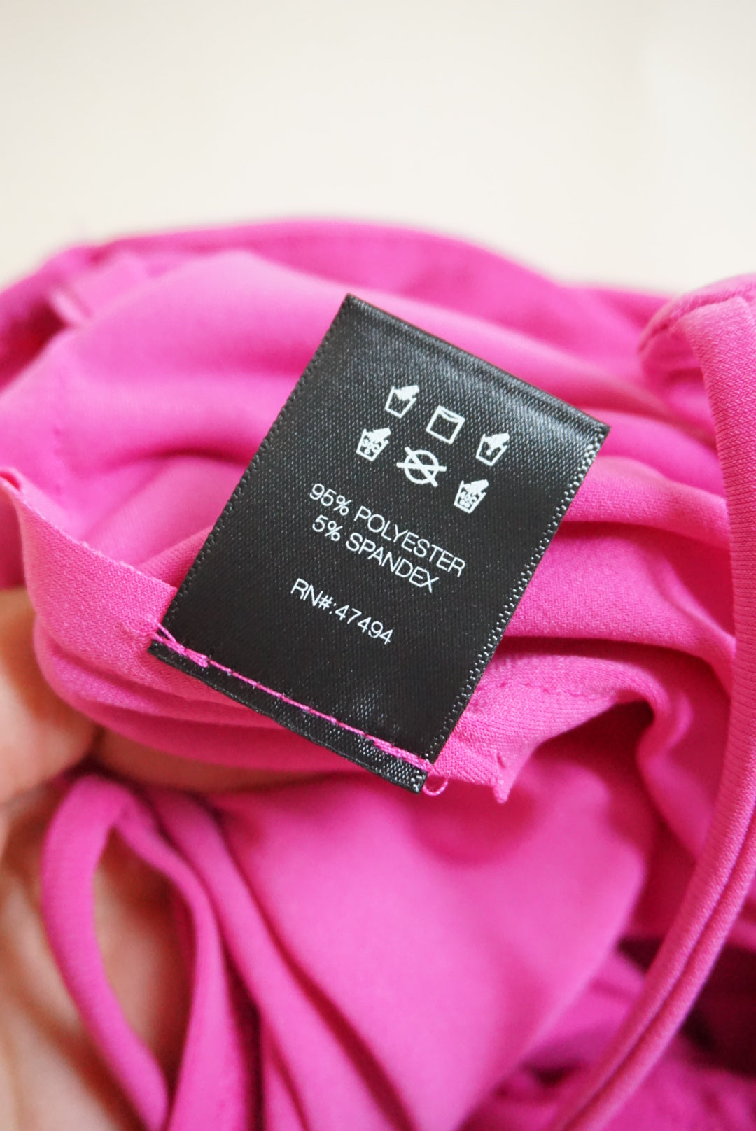 Norma Kamali Pink Lycra Slip Jog Jumpsuit - Size Small