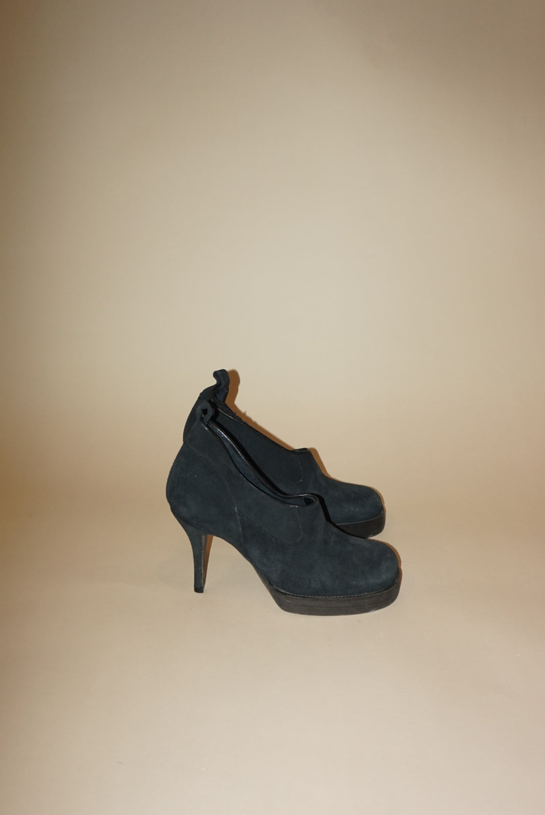 Rick Owens Suede Booties - Size 35