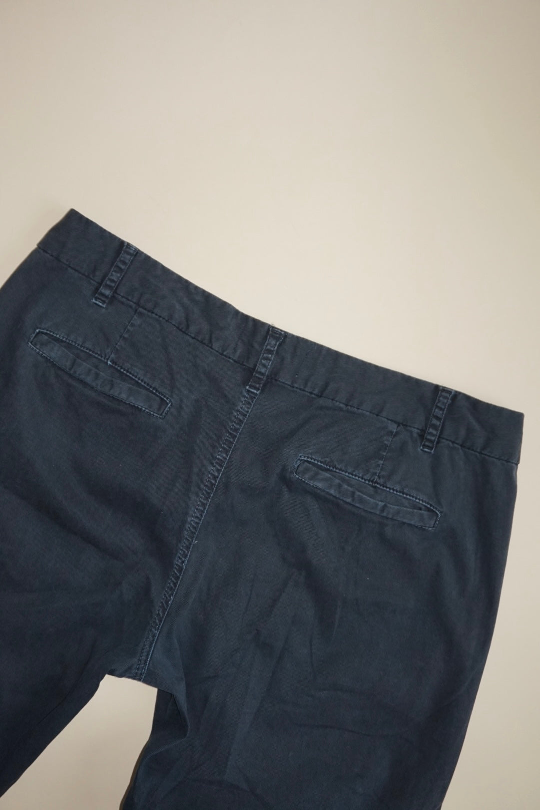 “Nili Lotan” Navy Cotton Pants - Size 4