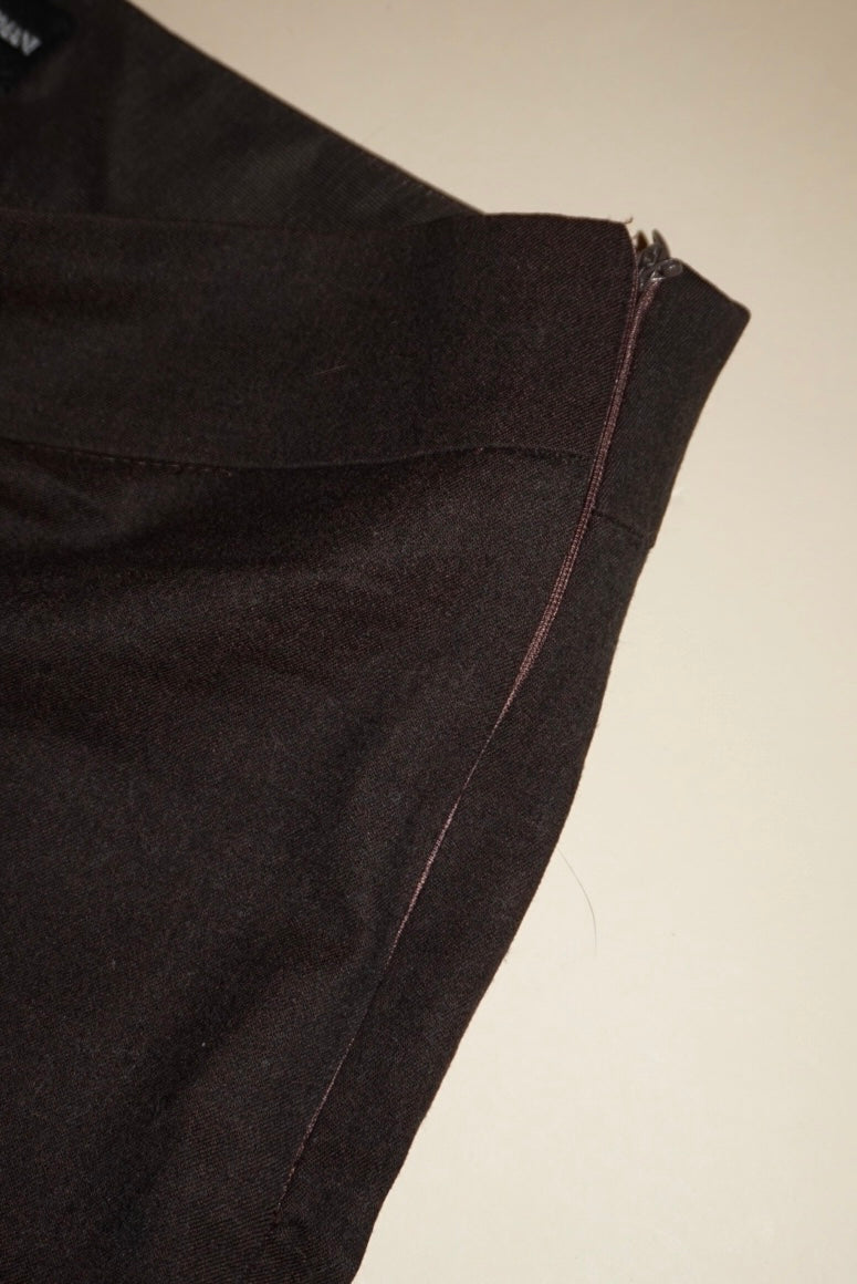 “Giorgio Armani” Wool Brown Trousers - Size 44