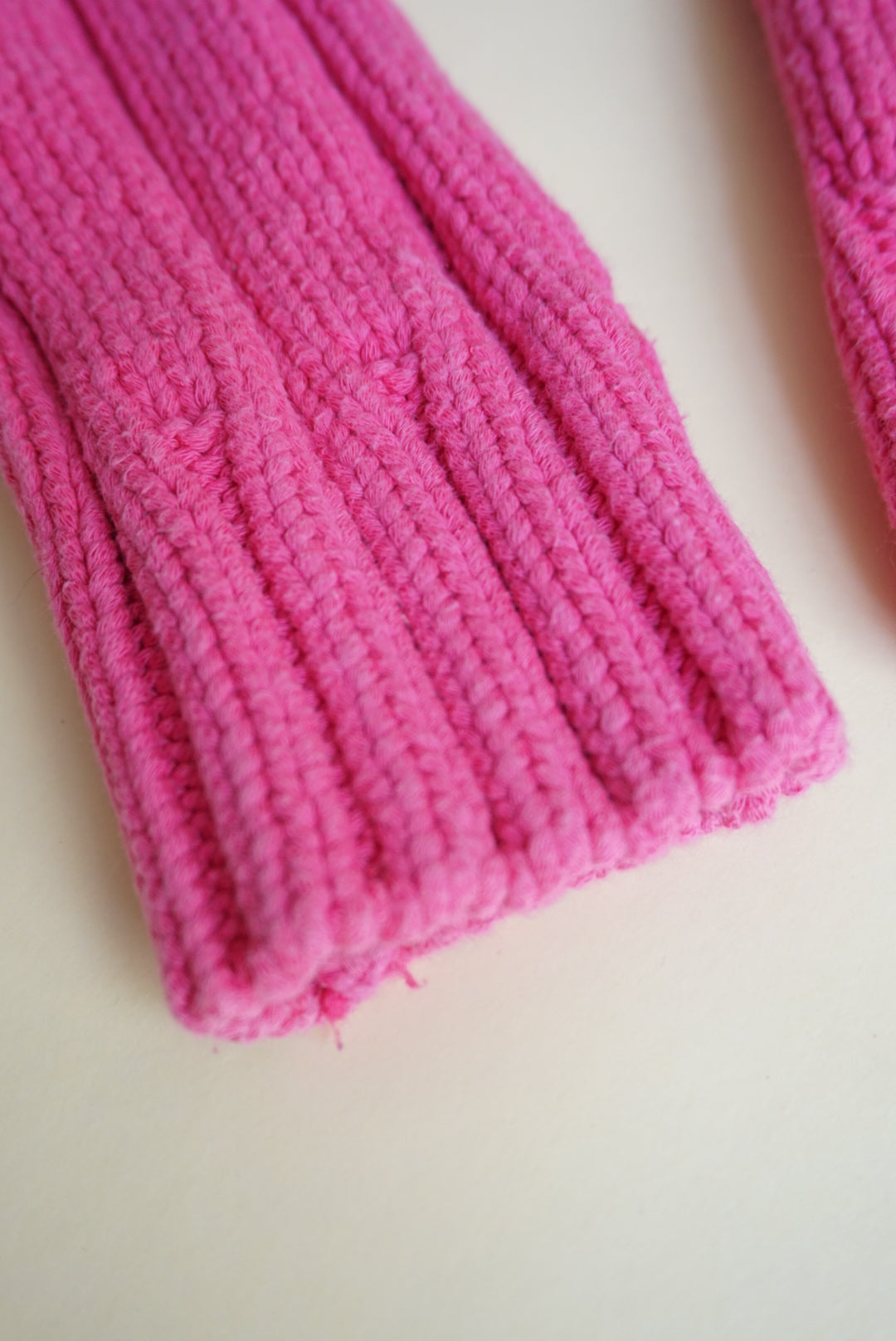 Derek Lam 10 Crosby Pink Cable Crewneck Sweater - Size XS